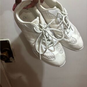 Women's White Athletic Shoes